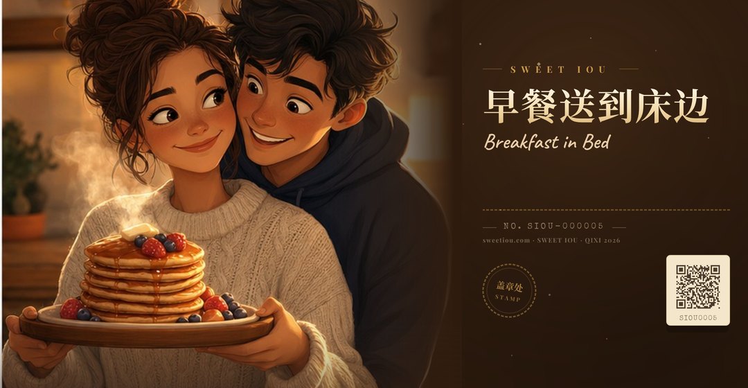 早餐券 · Breakfast in Bed